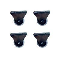 Furç Sabit Teker - 20x50 - Gri HKS180 - 4 Adet