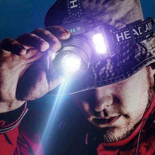 Sensörlü Cree Tg Led  Şarjlı Kafa Lambası  Wt-625