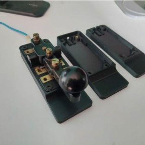 MKIII Morse Anahtar Tabanı ve Kapağı (Bu ürün Sadece Plastik parçadır - Almadan Önce Soru Sorabilirsiniz)
