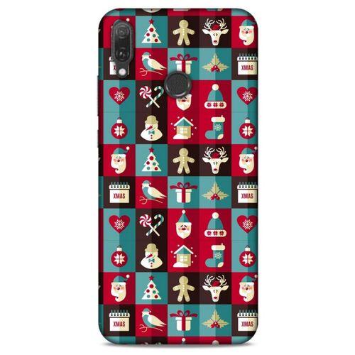 Yılbaşı Süsleri 17 Huawei Y9 2019 Kılıf Silikon Kapak