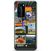 Lopard Huawei P40 Pro Uyumlu Kılıf Şehirli ※ (27) Gaziantep Tasarımlı Kılıf