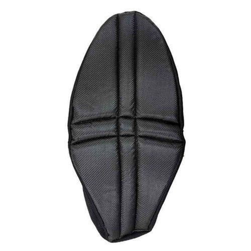 HONDA Honda Pcx 2014 - 2024 Uyumlu Konfor Hava Destekli Koltuk Kılıfı (Minder) Karbon Siyah