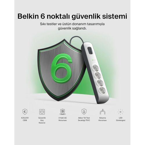 BELKIN BSV400VF2M 2 M 4LU AKIM KOR. PRIZ