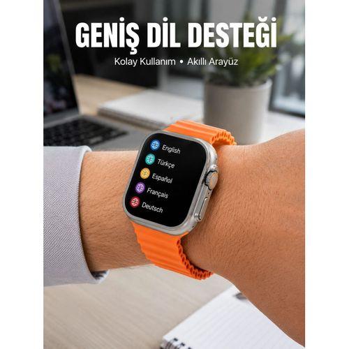 Android Ve İos Uyumlu Uyku Ve Sağlık Takibi Yapabilen 3 Kordonlu Akıllı Saat