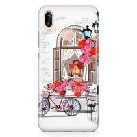 Huawei P20 Lite Kılıf Bisiklet Arka Kapak Koruma Desenli Full Koruyucu