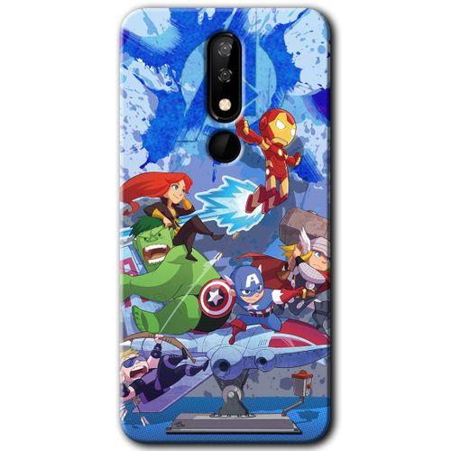 Casper Via P3 Kılıf HD Desen Baskılı Arka Kapak - Avengers Cartoon