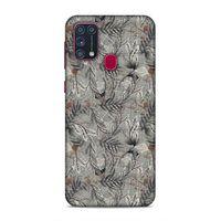 Samsung Galaxy M31 Uyumlu Kılıf Romans (6) Silikon Kılıf Gri