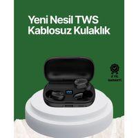Telefon Şarj Destekli 1800 Mah A10s Tws Kablosuz Kulak İçi Kulaklık