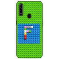 Lopard Oppo A31 Uyumlu Kılıf BloX (16) Kalın Kılıf F Harfi