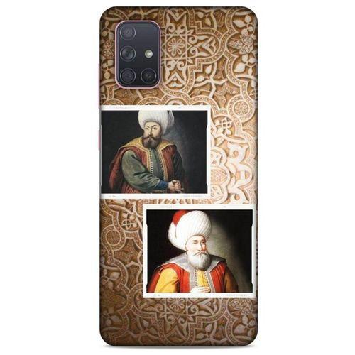 Samsung Galaxy A71 Uyumlu Kılıf Ottoman (22) Tam Koruma Kılıfı Osman - Orhan Gazi