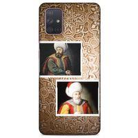 Samsung Galaxy A71 Uyumlu Kılıf Ottoman (22) Tam Koruma Kılıfı Osman - Orhan Gazi