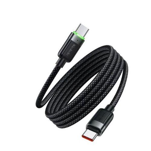 Mcdodo Ca-2000 60w Usb-c To Usb-c Manyetik Sarılabilir Kablo - 1.2 M Siyah