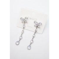 Zirkon Taşlı Küpe - Gümüş