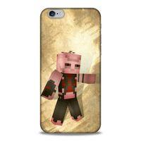 Lopard Apple Iphone 6S Uyumlu Kılıf PiXel (40) Fit Silikon Kılıf Saint Row