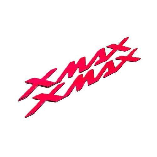 YAMAHA Yamaha Xmax 2012 - 2025 Uyumlu Sele Altı Metal Yazı Seti Kırmızı