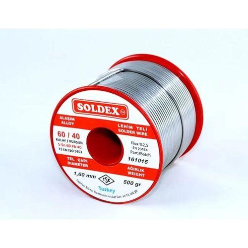 60-40 Lehim Teli 500 Gr 0.50 Mm - Sn:60 / Pb:40