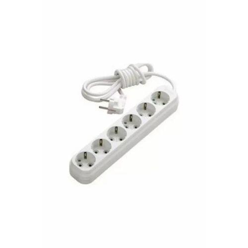 6'lı 2 mt Düz Topraklı Grup Priz Royaleks-81835