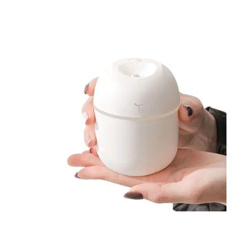 Kompakt Mini Hava Nemlendirici 5 Esans Hediyeli Led Işıklı Usb Aromaterapi Cihazı