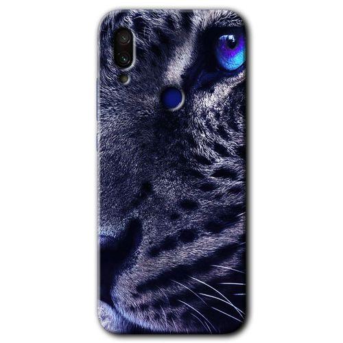 Redmi Note 7 Kılıf HD Desen Baskılı Arka Kapak - Kaplan