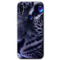 Redmi Note 7 Kılıf HD Desen Baskılı Arka Kapak - Kaplan