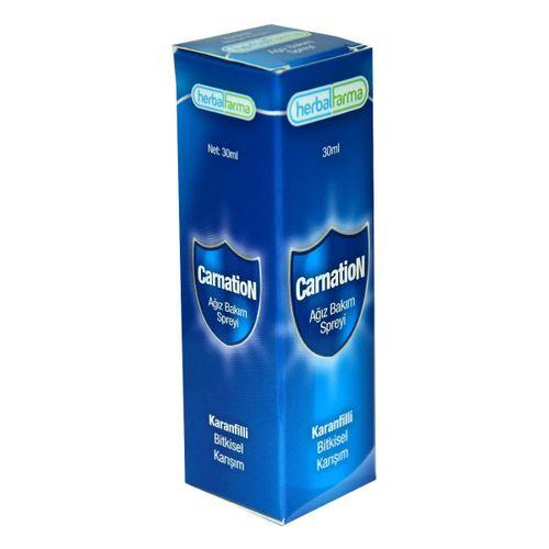Herbalfarma Ağız Bakım Spreyi Carnation Karanfilli Bitkisel Karışım 30 ML