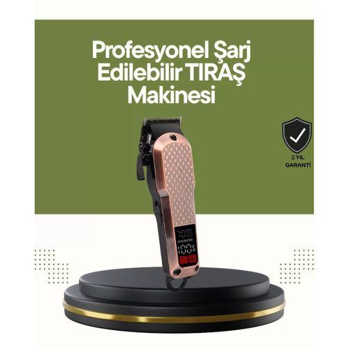 Şarjlı Saç Kesme Makinesi – 4 Kademeli Ayar, Lcd Ekran Ve Hızlı Şarj Desteği