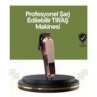 Şarjlı Saç Kesme Makinesi – 4 Kademeli Ayar, Lcd Ekran Ve Hızlı Şarj Desteği