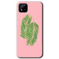 MRCİLETİSİM Realme C11 Kılıf Baskılı Kapak - Summer Vibes + 5D Tam Kaplayan Cam