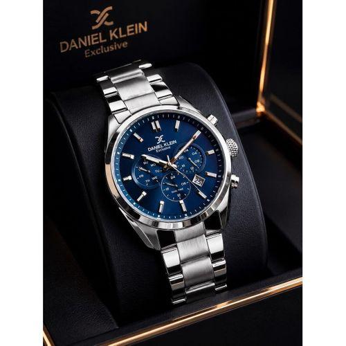 Daniel Klein Damat Ve Takım Elbiseye Özel 2 Yıl Garantili Çelik Kordon Erkek Kol Saati VS.BLKT.1061