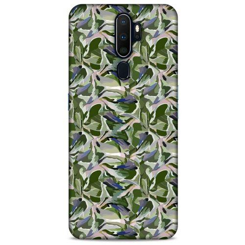 Kamuflaj 75 Oppo A5 2020 Kılıf Silikon Kapak