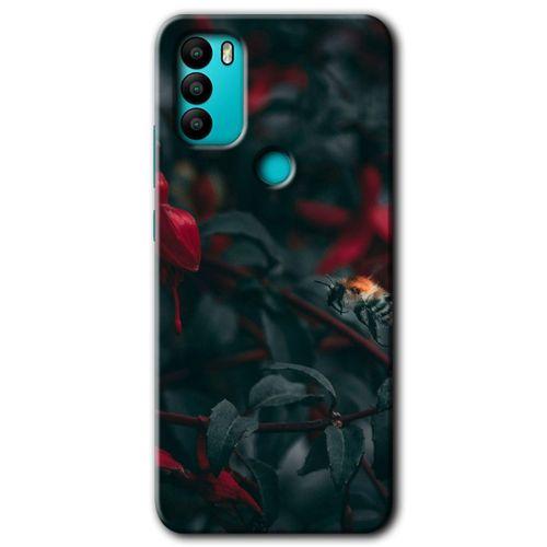 General Mobile GM 21 Plus HD Baskılı Kılıf + 9D Tam Ekran Koruyucu - Avcı Arı