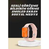 Akıllı Saat Alarm Ve Titreşim Uyku Ve Sağlık Takibi Gps Uyumlu Nabız Ölçer Sesli Görüşme