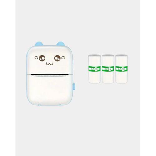 Mini Bluetooth Termal Yazıcı 1200mah Şarjlı Taşınabilir