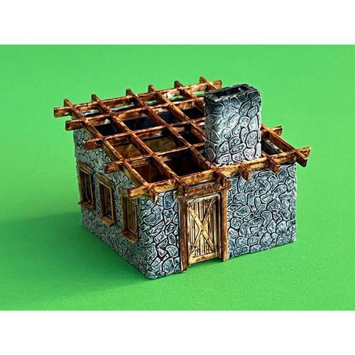 ESKİ DEMİRCİ DÜKKANI HO ÖLÇEĞİ (Bu ürün Sadece Plastik parçadır - Almadan Önce Soru Sorabilirsiniz)