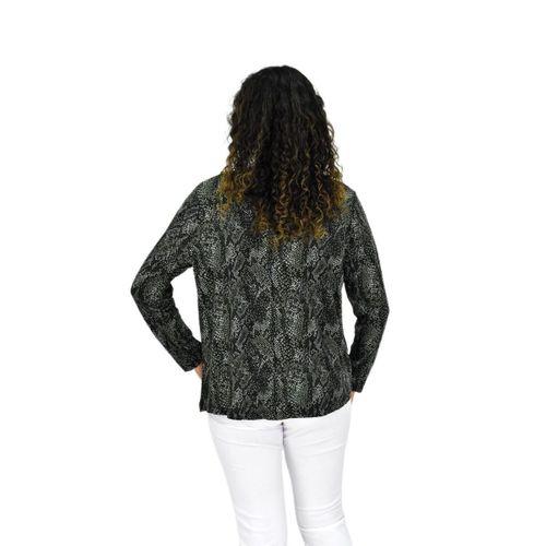 Kadın Uzun Kol Düğmeli Bluz BGL-ST04685