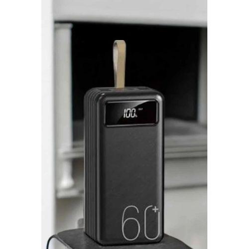 Powerbank 60.000 Mah 4 Portlu Uzun Şarj Süreli Dijital Göstergeli