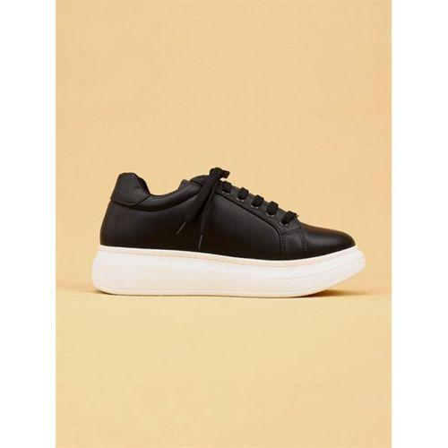 Novy Siyah Kadın Günlük Sneaker