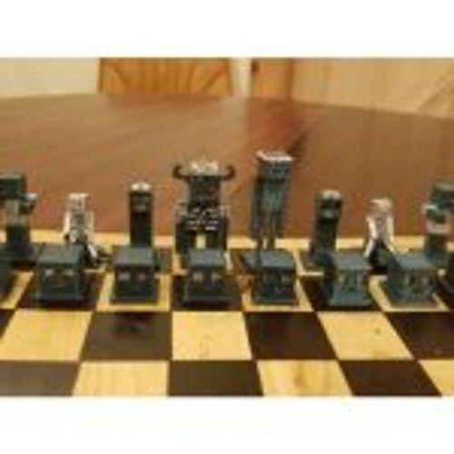 Minecraft Satranç İyi vs Kötü (Bu ürün Sadece Plastik parçadır - Almadan Önce Soru Sorabilirsiniz)