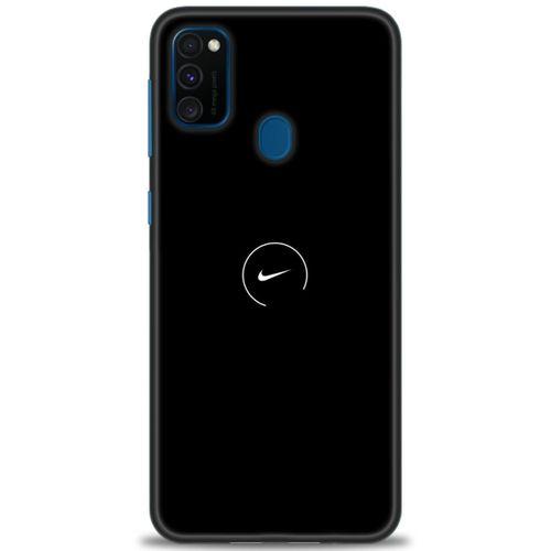 Samsung Galaxy M30S Kılıf HD Baskılı Kılıf - Nike + Tam Ekran Koruyucu