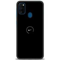 Samsung Galaxy M30S Kılıf HD Baskılı Kılıf - Nike + Tam Ekran Koruyucu