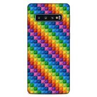 Lopard Samsung Galaxy S10 Uyumlu Kılıf BloX (3) Kapak Karışık Çok Renkli