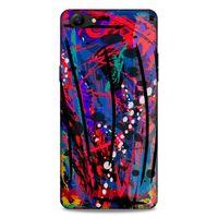 Lopard Oppo A79 Uyumlu Kılıf Soyut Sanat (46) Desenli Core Armor Kılıf