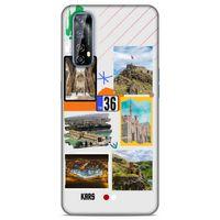 Lopard Huawei P Smart 2021 Uyumlu Kılıf Şehirli ※ (36) Kars Glitter Kılıf