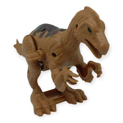 Kurmalı Dinazor Figürleri 20 cm - Anatosaurus - Kahverengi