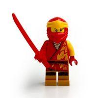 Orjinal Lego Minifigür Red Ninjago Kai