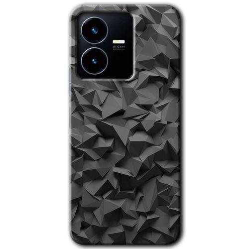 Vivo Y35s Kılıf HD Desen Baskılı Arka Kapak - Dark Broke