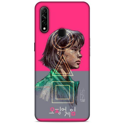 Oppo A31 Uyumlu Kılıf Squid Game (11) Tam Koruma Min-Kyung