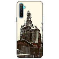 Oppo Realme 6i Kılıf Dünya Mimarisi (40) Fit Silikon Kılıf Wooden Gagster House