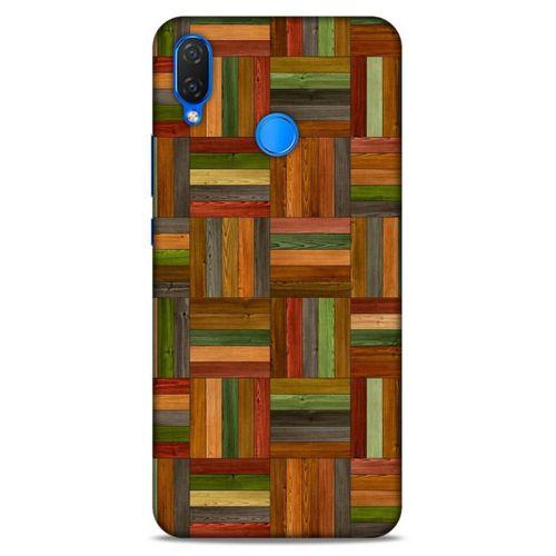 Lopard Huawei Psmart 2019 Uyumlu Kılıf Wood'X (21) Koruyucu Kapak Baskılı