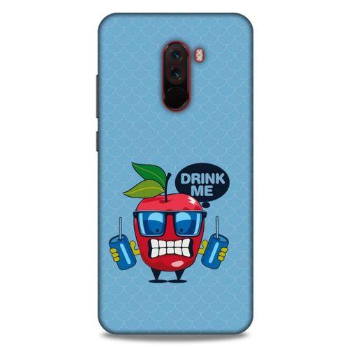 Frutix Elma 02 Xiaomi Pocophone F1 Kılıf Desenli Silikon